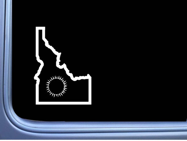 Idaho Eclipse Path of Totality L411 8" decal sticker solar