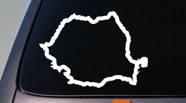 ROMANIA country sticker truck car window laptop vinyl decal 6" sticker