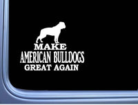 American Bulldog Maga L738 Dog Sticker 7" decal