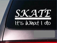 Skate sticker decal *E258* ice skate roller skate derby hockey figure skating