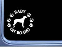 Baby on Board Louisiana Catahoula L553 6" Sticker dog decal