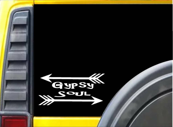Gypsy Soul *J730* 6 inch Sticker decal hippie bohemian sticker