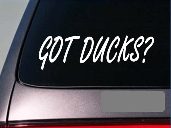 Got Ducks 6" sticker duck hunting *E385* duckblind duck call camo duck hunting