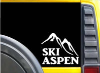 Ski Aspen K650 6 inch Sticker Mountain decal