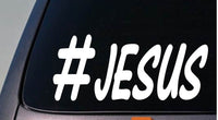 hashtag jesus jdm sticker cross decal christian church *E049*