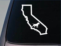 Bully California Sticker *G901* 8" vinyl decal pit bull pitbull bulldog bluetri