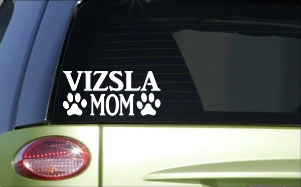 Vizsla Mom *H887* 8 inch Sticker decal bird hunting e collar bird vest pointer