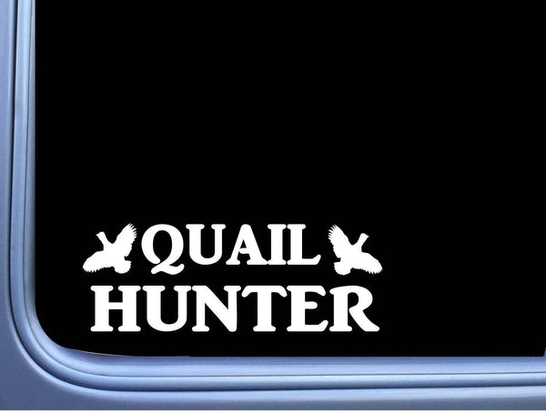 Quail Hunter L451 8 inch dog decal