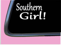 Southern Girl TP180 vinyl 8" Decal Sticker southern girl sweet tea christian