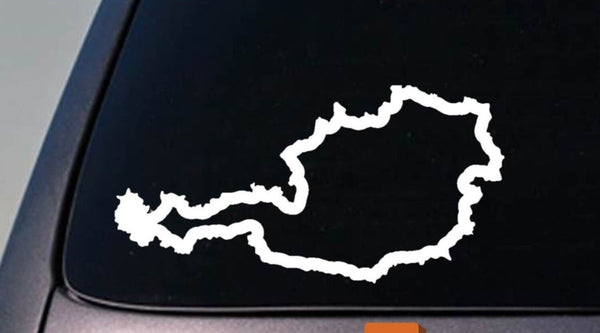 AUSTRIA country sticker truck car window laptop vinyl decal 6" sticker