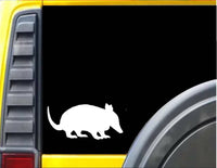 Armadillo sticker *J553 8" vinyl decal texas