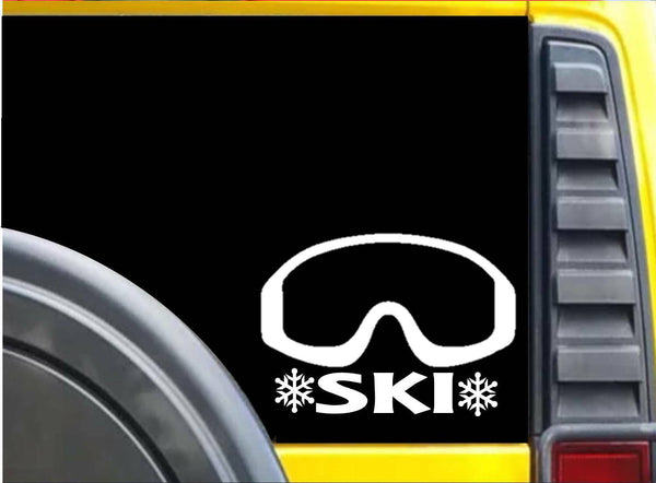 Ski K643 8 inch Sticker mask decal