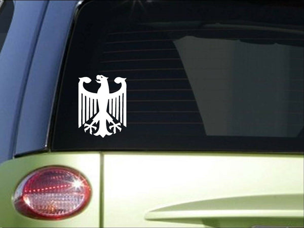 German Golden Eagle *I095* 8" Sticker decal deutshland german coat of arms