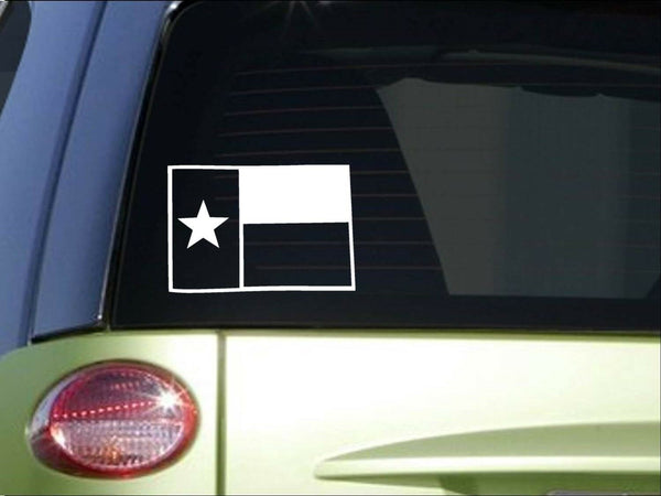 Texas Flag  *I090* 8" Sticker decal gonzales flag symbol native texan home