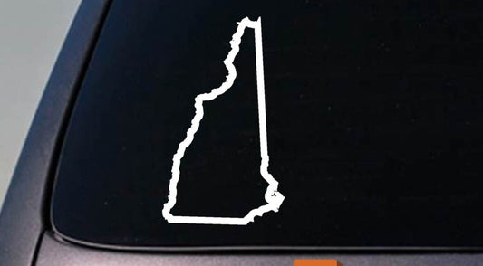 New Hampshire State Vinyl Decal – 6 Inch