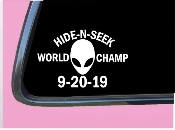 Alien World Champ Sticker Decal TP 825 6" storm area 51