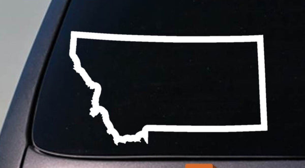 MONTANA state 6" sticker decal car truck window college football basketball