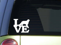 Cavalier Love 6" STICKER *F160* DECAL cavalier king charles spaniel dog treats