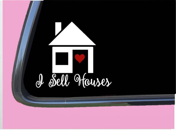 I sell Houses TP 737 6" Decal Sticker real estate agent sales auction closing