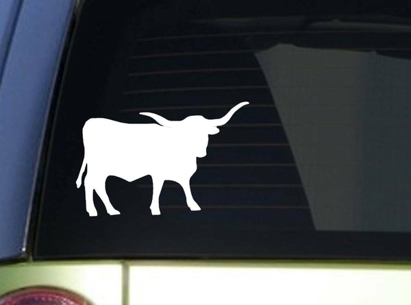 Longhorn *I933* 6 inch Sticker cow decal