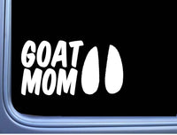 Goat Mom M370 8 inch Sticker Decal boer milk farmer kid hoof