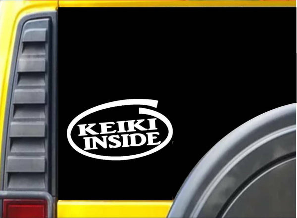 Keiki Inside *J713* 8 inch Sticker baby decal