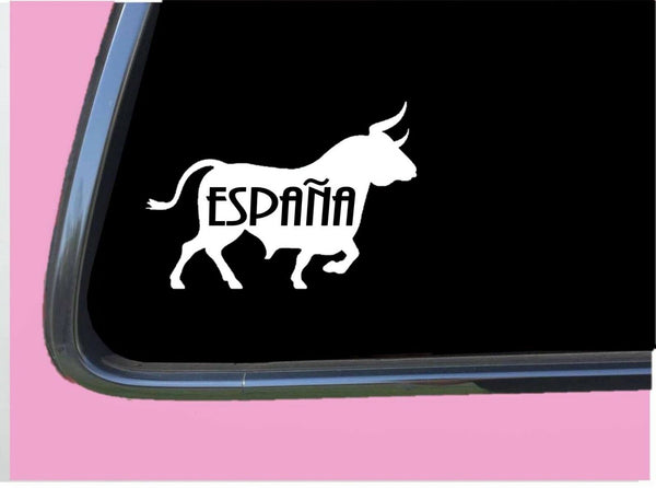 Espana Spanish Bull TP 613 Sticker 8" Decal spain running of the bulls fighter