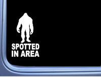 Bigfoot in Area Sticker M159 8" vinyl decal sasquatch squatch big foot