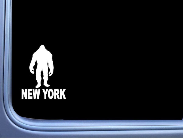 Bigfoot New York State Sticker M166 6" vinyl decal sasquatch squatch