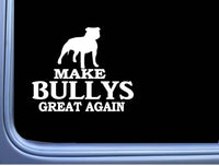 American Bully Maga Uncropped L707 Dog Sticker 7" decal