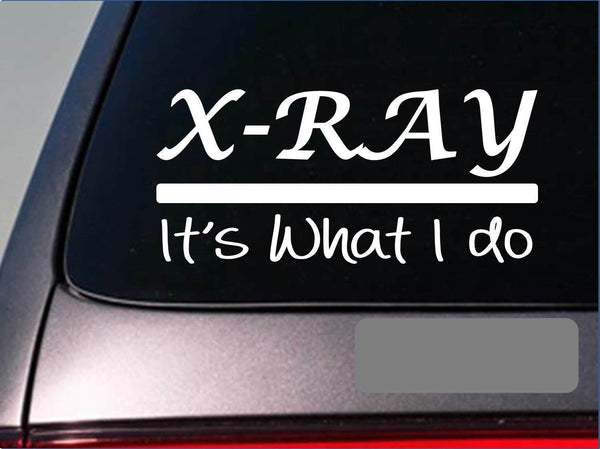 X-ray sticker decal *E288* x-ray tech radiology radiologist er hospital film