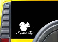 Squirrel Life k701 6 inch feeder decal sticker