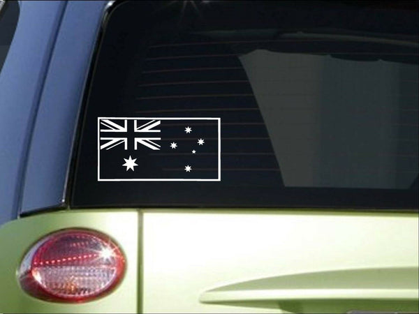 Australia Flag  *I086* 8" Sticker decal aussie down under outback kangaroo