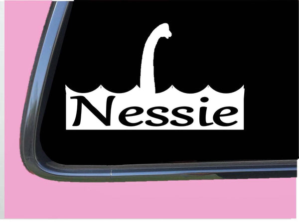 Nessie Loch Ness Monster Decal TP167 6" Vinyl Nessie stickers