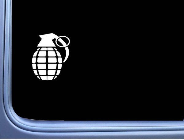 Grenade J901 6" Sticker decal military soldier veteran