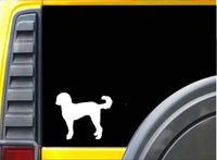 Goldendoodle K601 6" vinyl sticker dog decal