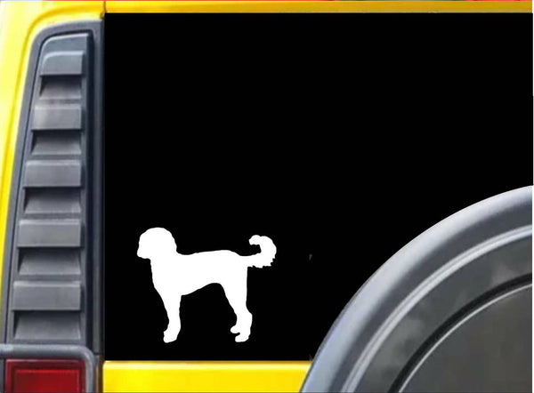 Goldendoodle K601 6" vinyl sticker dog decal