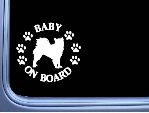 Baby on Board Alaskan Malamute L491 6" Sticker decal