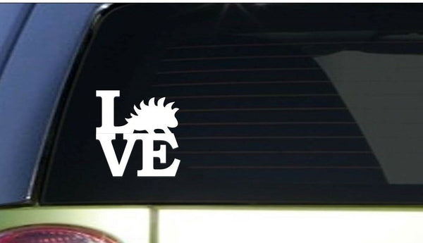 Porcupine love *I157* 6" Sticker decal zoo animal monkey quills