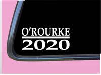 O'Rourke 2020 TP 734 8" Decal Sticker election vote democrat president