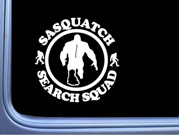 Bigfoot Sticker Search Squad OS 229 6" Decal sasquatch squatch