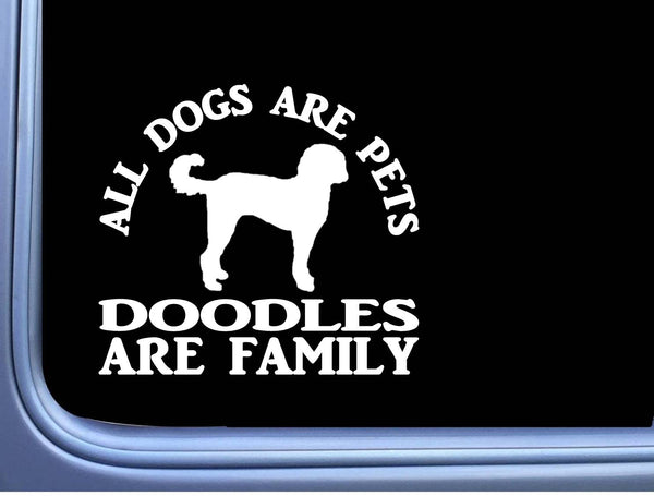 Goldendoodle Sticker Doodle Family OS 137 6" Dog Decal labradoodle aussiedoodle bernedoodle