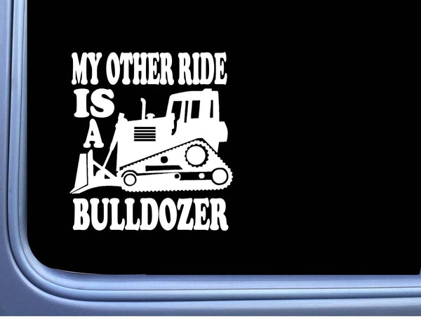 Bulldozer sticker Other Ride OS 201 vinyl 6" Decal dozer