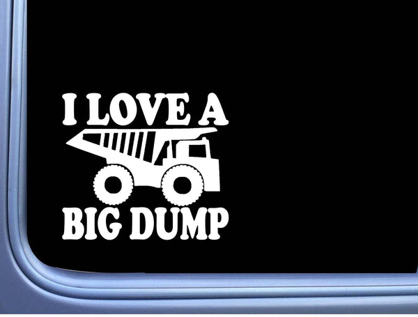 Dump Truck Big Dump sticker OS 211 vinyl 6" Decal dumptruck