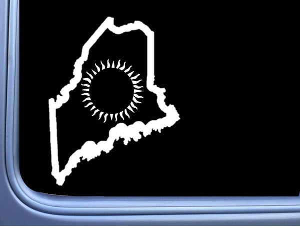 Eclipse Sticker Maine Decal OS 084 decal total eclipse decal