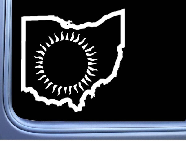 Eclipse Sticker Ohio Decal OS 090 6" decal total eclipse decal