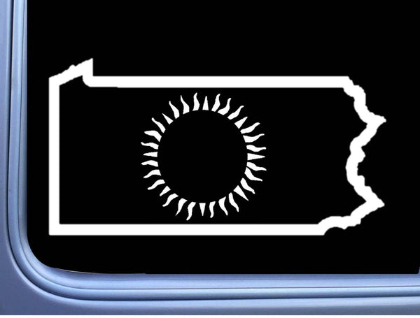 Eclipse Sticker Pennsylvania Decal OS 093 6" decal total eclipse decal