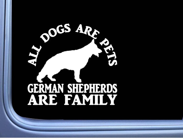German Shepherd Sticker Dog Family OS 145 6" Dog Decal