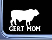 Santa Gertrudis Gert Mom Bull Decal 6" Sticker OS 252 cattle cow