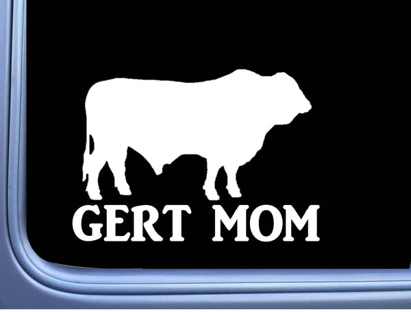 Santa Gertrudis Gert Mom Bull Decal 6" Sticker OS 252 cattle cow